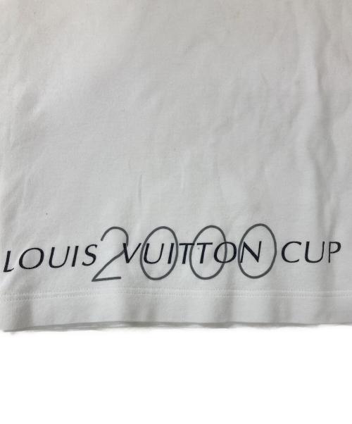 LOUIS VUITTON（ルイ ヴィトン）LOUIS VUITTON (ルイ ヴィトン) 「LOUIS VUITTON CUP 2000」Tシャツ ホワイト サイズ:Ｍの古着・服飾アイテム