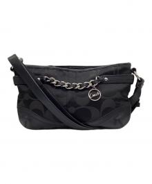 COACH（コーチ）の古着「シグネチャー EW チェーンダッフル/Signature EW Chain Duffle」