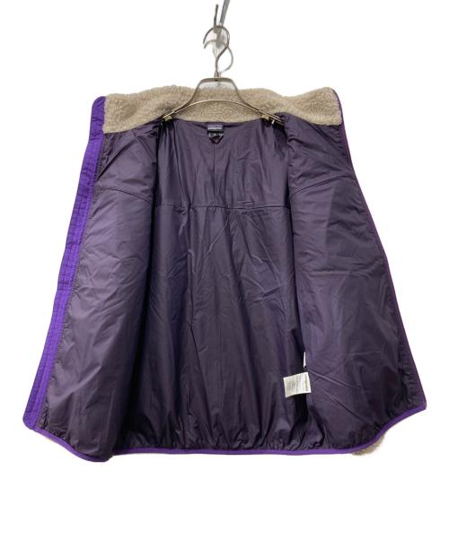 Patagonia（パタゴニア）Patagonia (パタゴニア) キッズ・レトロX・ジャケット ベージュ×パープル サイズ:キッズXLの古着・服飾アイテム