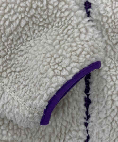 Patagonia（パタゴニア）Patagonia (パタゴニア) キッズ・レトロX・ジャケット ベージュ×パープル サイズ:キッズXLの古着・服飾アイテム