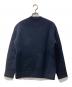 EMPORIO ARMANI (エンポリオ アルマーニ) カモフラージュパッチジップ ネオプレーンスウェットトレーナー ネイビー サイズ:XS：6000円