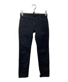 DSQUARED2（ディースクエアード）の古着「デニムパンツ」｜ブラック