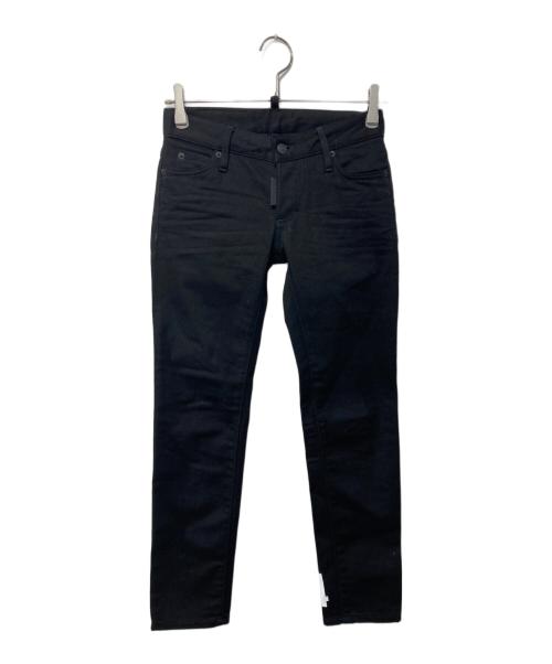 DSQUARED2（ディースクエアード）DSQUARED2 (ディースクエアード) デニムパンツ ブラック サイズ:SIZE34の古着・服飾アイテム