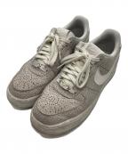 NIKEナイキ）の古着「W AIR FORCE 1 '07 PRM PHANTOM/METALLIC SILVER-SAIL」｜アイボリー
