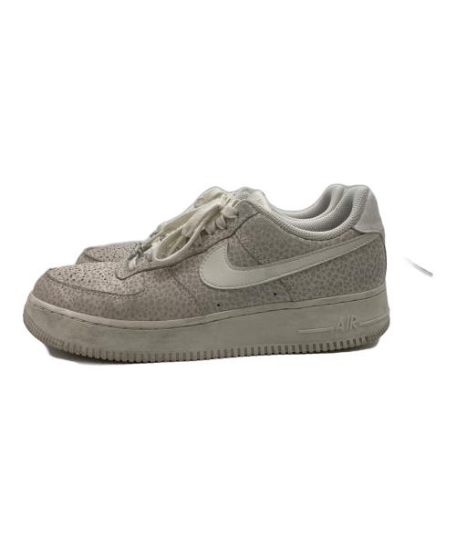 NIKE（ナイキ）NIKE (ナイキ) W AIR FORCE 1 '07 PRM PHANTOM/METALLIC SILVER-SAIL アイボリー サイズ:27.5の古着・服飾アイテム