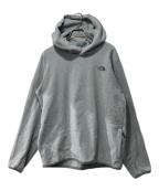 THE NORTH FACEザ ノース フェイス）の古着「マイクロフリースフーディ/Micro Fleece Hoodie」｜グレー