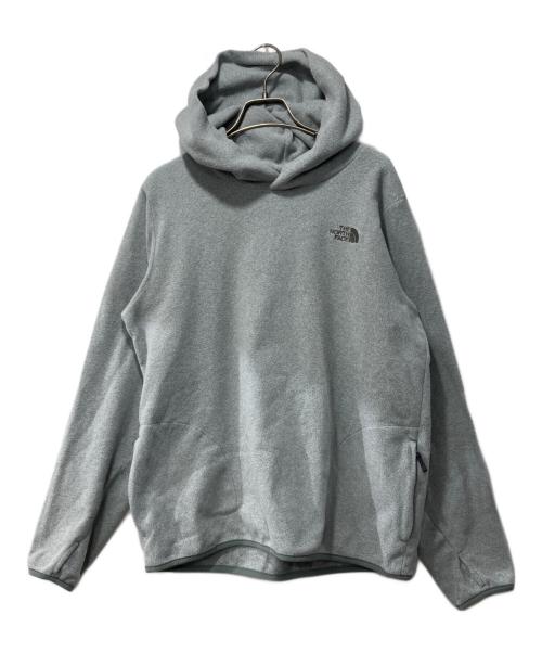 THE NORTH FACE（ザ ノース フェイス）THE NORTH FACE (ザ ノース フェイス) マイクロフリースフーディ/Micro Fleece Hoodie グレー サイズ:XLの古着・服飾アイテム