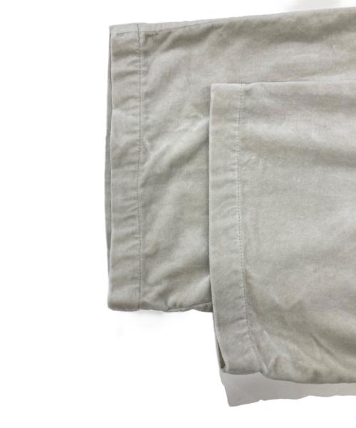 KAGURE（カグレ）KAGURE (カグレ) コットンベルベットイージーパンツ ベージュ サイズ:Freeの古着・服飾アイテム