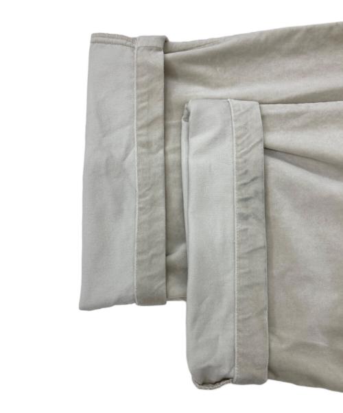 KAGURE（カグレ）KAGURE (カグレ) コットンベルベットイージーパンツ ベージュ サイズ:Freeの古着・服飾アイテム