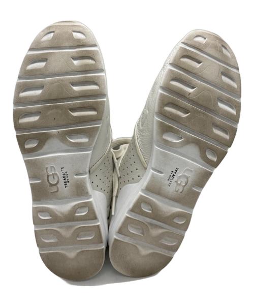 UGG（アグ）UGG (アグ) TYEローカットスニーカー アイボリー サイズ:25の古着・服飾アイテム