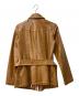 BURBERRY BLUE LABEL (バーバリー ブルー レーベル) コーティングジャケット ブラウン サイズ:38：12000円