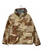 stussyステューシー）の古着「Camo Taped Seam Field Jacket/カモジャケット」｜ブラウン