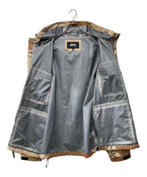 stussy（ステューシー）stussy (ステューシー) Camo Taped Seam Field Jacket/カモジャケット ブラウン サイズ:XLの古着・服飾アイテム