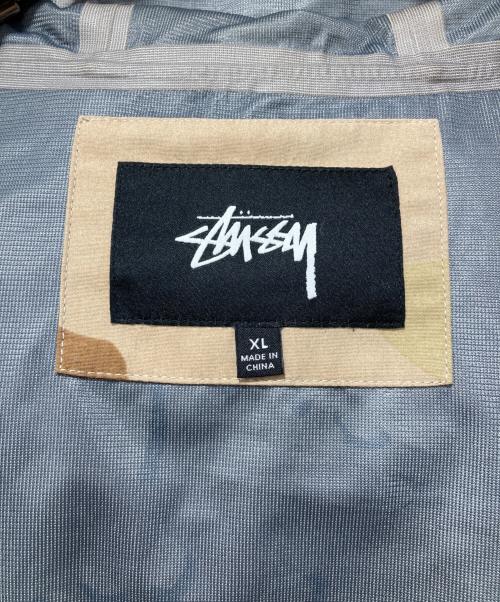 stussy（ステューシー）stussy (ステューシー) Camo Taped Seam Field Jacket/カモジャケット ブラウン サイズ:XLの古着・服飾アイテム