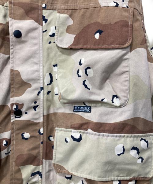 stussy（ステューシー）stussy (ステューシー) Camo Taped Seam Field Jacket/カモジャケット ブラウン サイズ:XLの古着・服飾アイテム