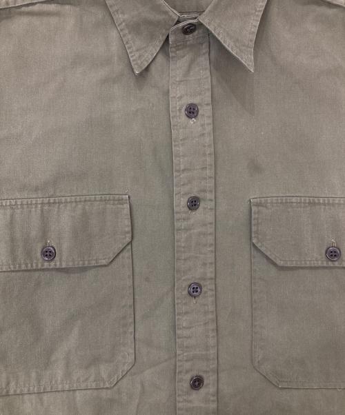 POLO RALPH LAUREN（ポロ・ラルフローレン）POLO RALPH LAUREN (ポロ・ラルフローレン) 90s/コットンミリタリーシャツ オリーブ サイズ:Lの古着・服飾アイテム