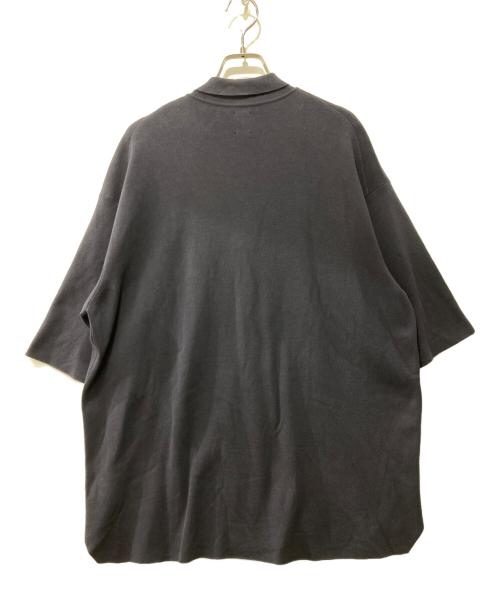 BATONER（バトナ―）BATONER (バトナ―) ポロシャツ/32ゲージスムース半袖ニットポロシャツ ネイビー サイズ:4の古着・服飾アイテム