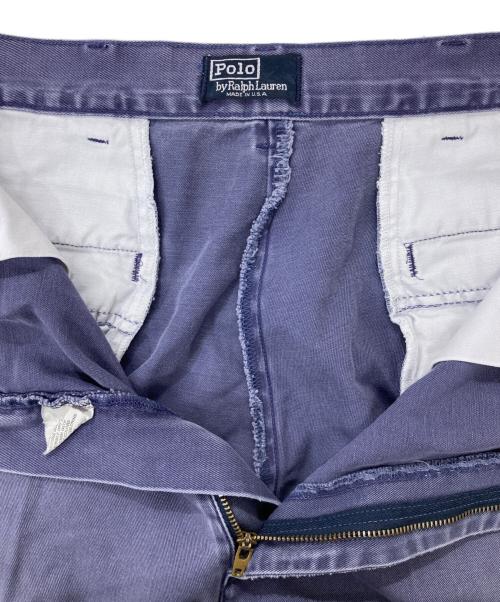 POLO RALPH LAUREN（ポロ・ラルフローレン）POLO RALPH LAUREN (ポロ・ラルフローレン) コットンパンツ/90s パープル サイズ:34/30の古着・服飾アイテム
