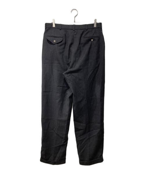 POLO RALPH LAUREN（ポロ・ラルフローレン）POLO RALPH LAUREN (ポロ・ラルフローレン) ウールスラックス/90s ブラック サイズ:35×34の古着・服飾アイテム