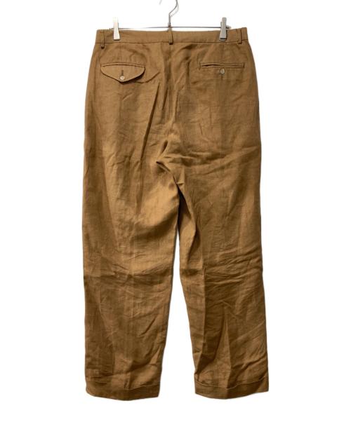 POLO RALPH LAUREN（ポロ・ラルフローレン）POLO RALPH LAUREN (ポロ・ラルフローレン) 90s/リネンパンツ ブラウン サイズ:34ー30の古着・服飾アイテム