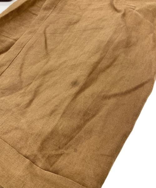 POLO RALPH LAUREN（ポロ・ラルフローレン）POLO RALPH LAUREN (ポロ・ラルフローレン) 90s/リネンパンツ ブラウン サイズ:34ー30の古着・服飾アイテム