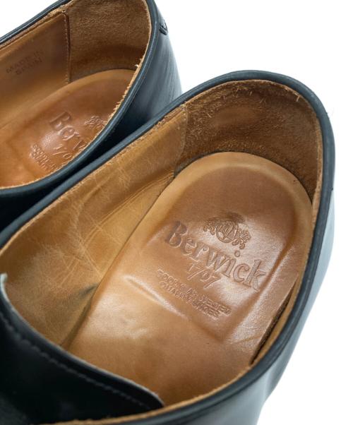 berwick（バーウィック）berwick (バーウィック) レザーシューズ/4406 ブラック サイズ:UK9.5の古着・服飾アイテム
