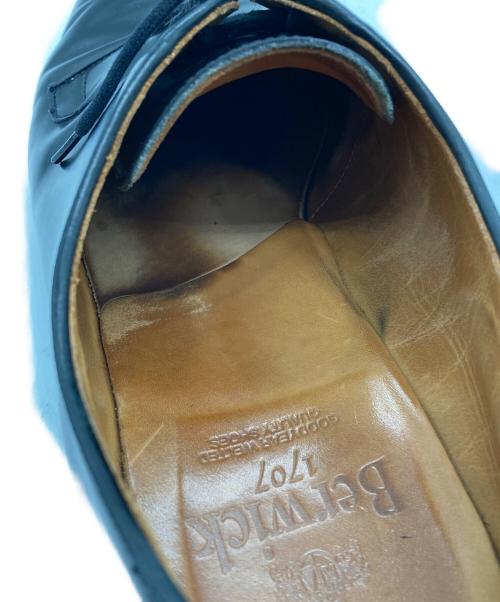 berwick（バーウィック）berwick (バーウィック) レザーシューズ/4406 ブラック サイズ:UK9.5の古着・服飾アイテム