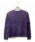 ACNE STUDIOS (アクネ ストゥディオズ) サイドスリットクルーネックスウェット パープル サイズ:XXS：5000円
