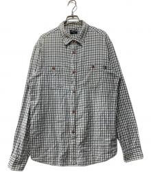 stussy（ステューシー）の古着「00s/チェックシャツ」｜グレー