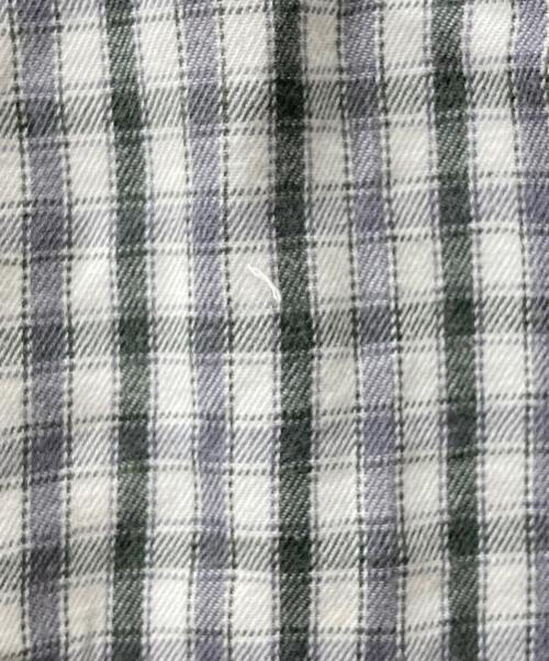 stussy（ステューシー）stussy (ステューシー) 00s/チェックシャツ グレー サイズ:Lの古着・服飾アイテム