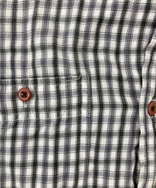 stussy（ステューシー）stussy (ステューシー) 00s/チェックシャツ グレー サイズ:Lの古着・服飾アイテム