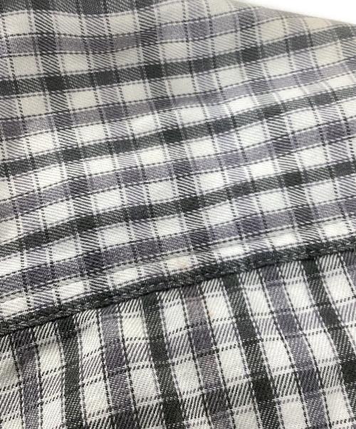 stussy（ステューシー）stussy (ステューシー) 00s/チェックシャツ グレー サイズ:Lの古着・服飾アイテム