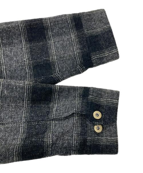 UNIVERSAL OVERALL（ユニバーサルオーバーオール）UNIVERSAL OVERALL (ユニバーサルオーバーオール) ジップジャケット/Check Truck Jacket ブラック サイズ:Lの古着・服飾アイテム