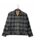 UNIVERSAL OVERALL（ユニバーサルオーバーオール）の古着「ジップジャケット/Check Truck Jacket」｜ブラック