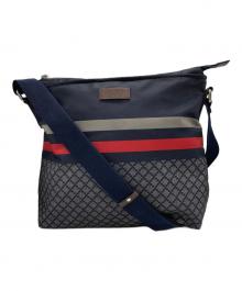 GUCCI（グッチ）の古着「ディアマンテ クロスボディバッグ」｜レッド×ネイビー