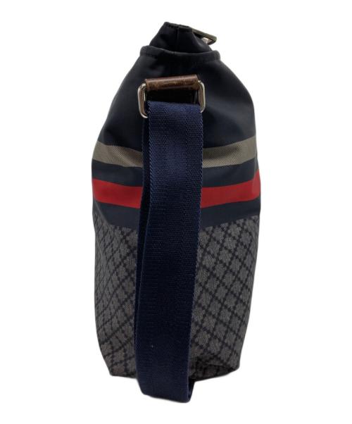 GUCCI（グッチ）GUCCI (グッチ) ディアマンテ クロスボディバッグ レッド×ネイビーの古着・服飾アイテム