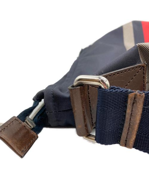 GUCCI（グッチ）GUCCI (グッチ) ディアマンテ クロスボディバッグ レッド×ネイビーの古着・服飾アイテム
