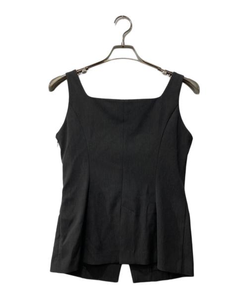 FRAY ID（フレイ アイディー）FRAY ID (フレイ アイディー) キャミソールジレトップス グレー サイズ:１の古着・服飾アイテム