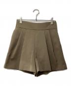 FRAY IDフレイ アイディー）の古着「ワンタックキュロットパンツ」｜ブラウン
