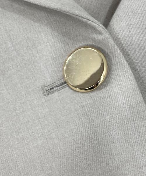 FRAY ID（フレイ アイディー）FRAY ID (フレイ アイディー) ダブルブレストシンプルジャケット ベージュ サイズ:1の古着・服飾アイテム