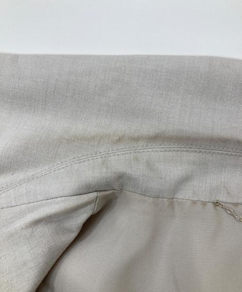 FRAY ID（フレイ アイディー）FRAY ID (フレイ アイディー) ダブルブレストシンプルジャケット ベージュ サイズ:1の古着・服飾アイテム