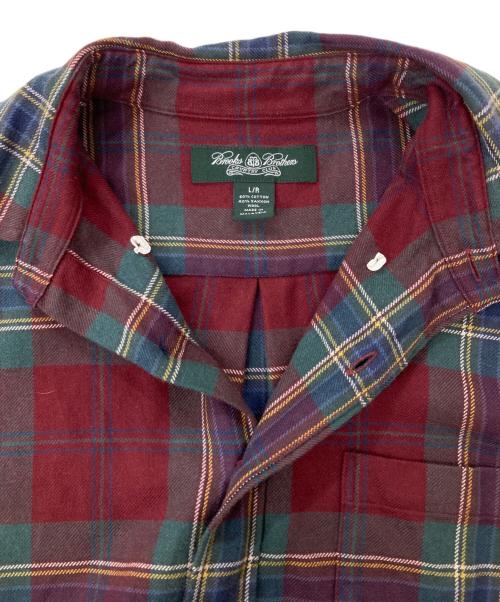 BROOKS BROTHERS（ブルックスブラザーズ）BROOKS BROTHERS (ブルックスブラザーズ) ネルシャツ レッド サイズ:Lの古着・服飾アイテム