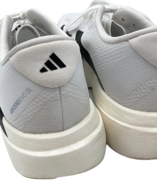 adidas（アディダス）adidas (アディダス) ローカットスニーカー/ADIZERO EVO SL WOVEN ホワイト サイズ:27の古着・服飾アイテム