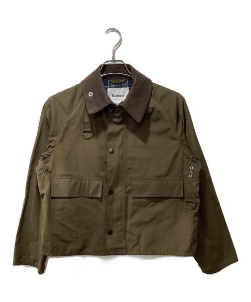 Barbour（バブアー）Barbour (バブアー) BEAMS F (ビームスエフ) SPEY/襟2WAYノンワックスジャケット ブラウン サイズ:Sの古着・服飾アイテム