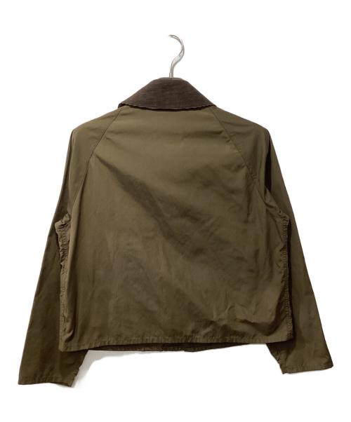 Barbour（バブアー）Barbour (バブアー) BEAMS F (ビームスエフ) SPEY/襟2WAYノンワックスジャケット ブラウン サイズ:Sの古着・服飾アイテム