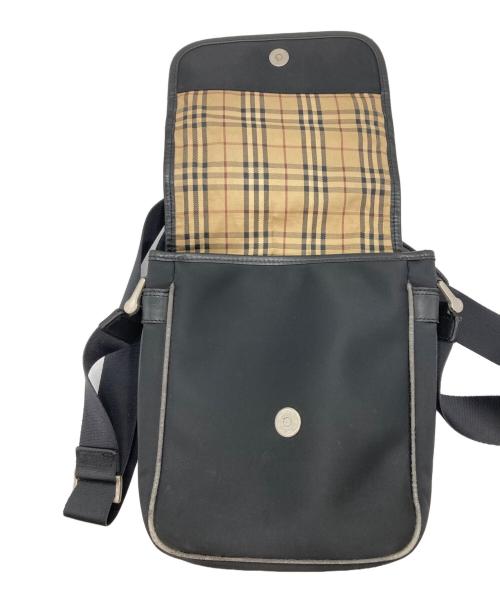BURBERRY（バーバリー）BURBERRY (バーバリー) ショルダーバッグ ブラックの古着・服飾アイテム