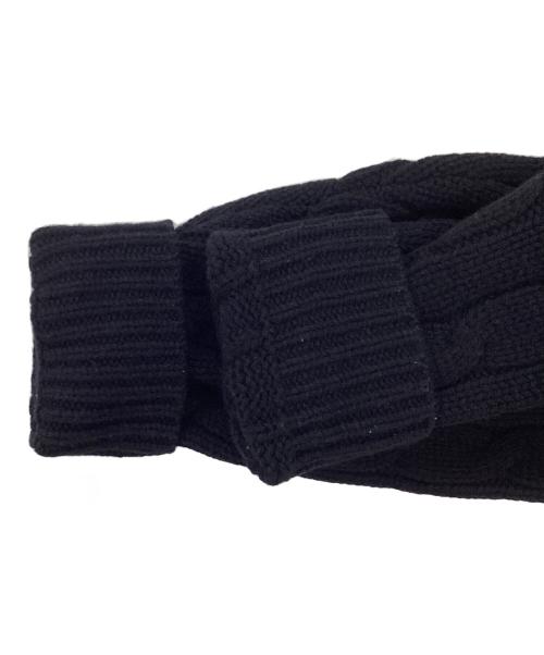 RALPH LAUREN（ラルフローレン）RALPH LAUREN (ラルフローレン) カシミア混ダッフルニットジャケット/カーディガン ブラック サイズ:XSの古着・服飾アイテム