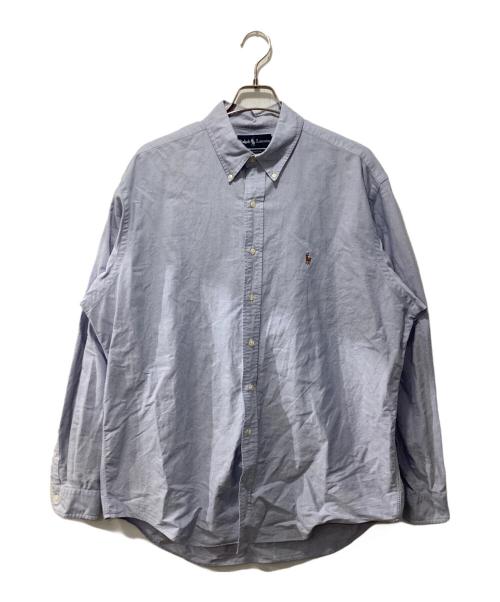 RALPH LAUREN YARMOUTH（ラルフローレンヤーマス）RALPH LAUREN YARMOUTH (ラルフローレンヤーマス) YARMOUTH/長袖シャツ スカイブルー サイズ:17の古着・服飾アイテム