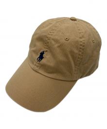 POLO RALPH LAUREN（ポロ・ラルフローレン）の古着「キャップ」｜ベージュ