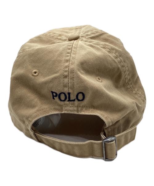POLO RALPH LAUREN（ポロ・ラルフローレン）POLO RALPH LAUREN (ポロ・ラルフローレン) キャップ ベージュ サイズ:ONE SIZE(59㎝)の古着・服飾アイテム